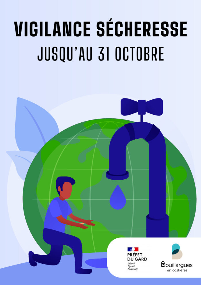 vigilance sécheresse bouillargues 31 octobre 2025